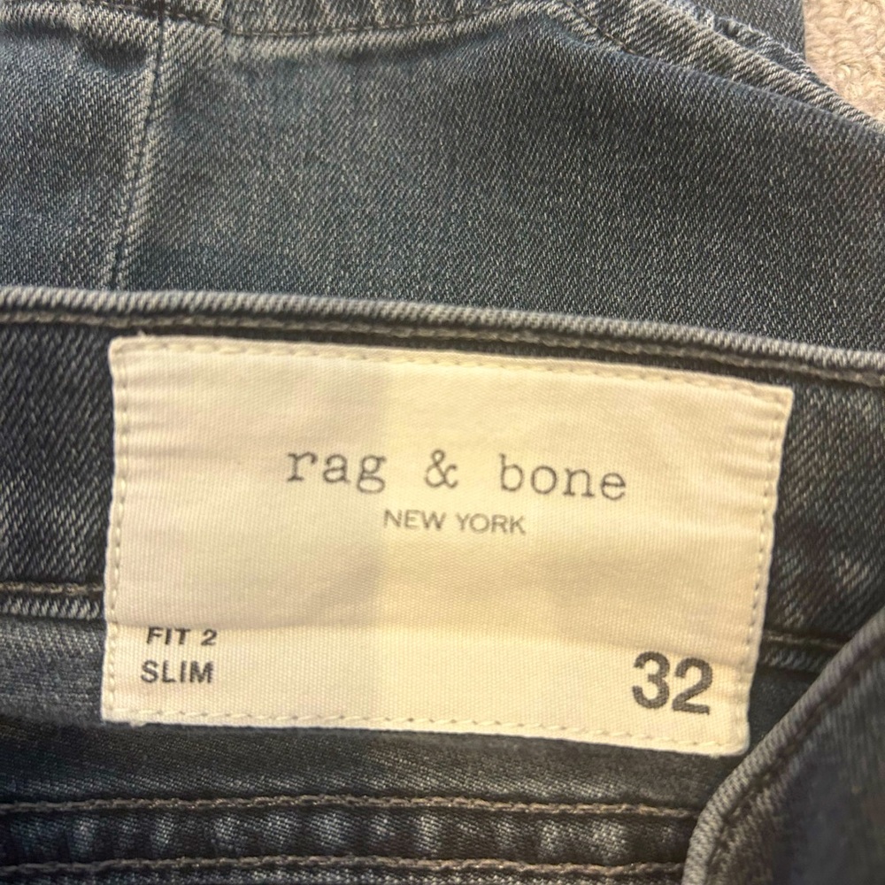 Rag & Bone Men's Slim Fit Jeans size 32 x 32 - Picture 2 of 4